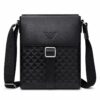 Armani Black Messenger Bag