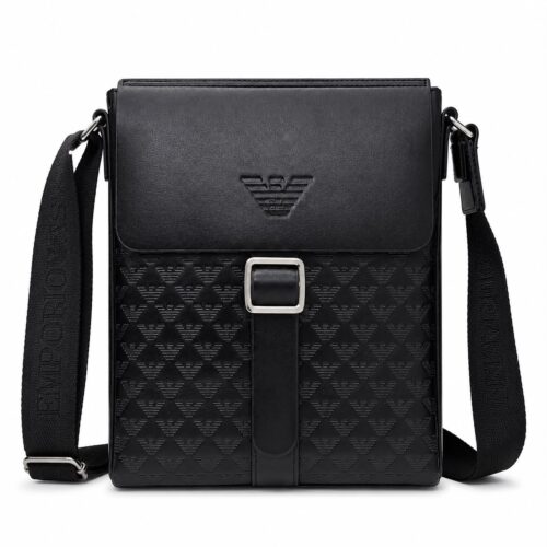 Armani Black Messenger Bag