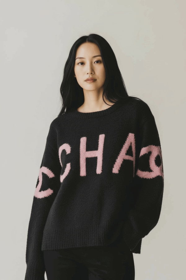 Chanel Knitted Full Sleeve Warm Pullover