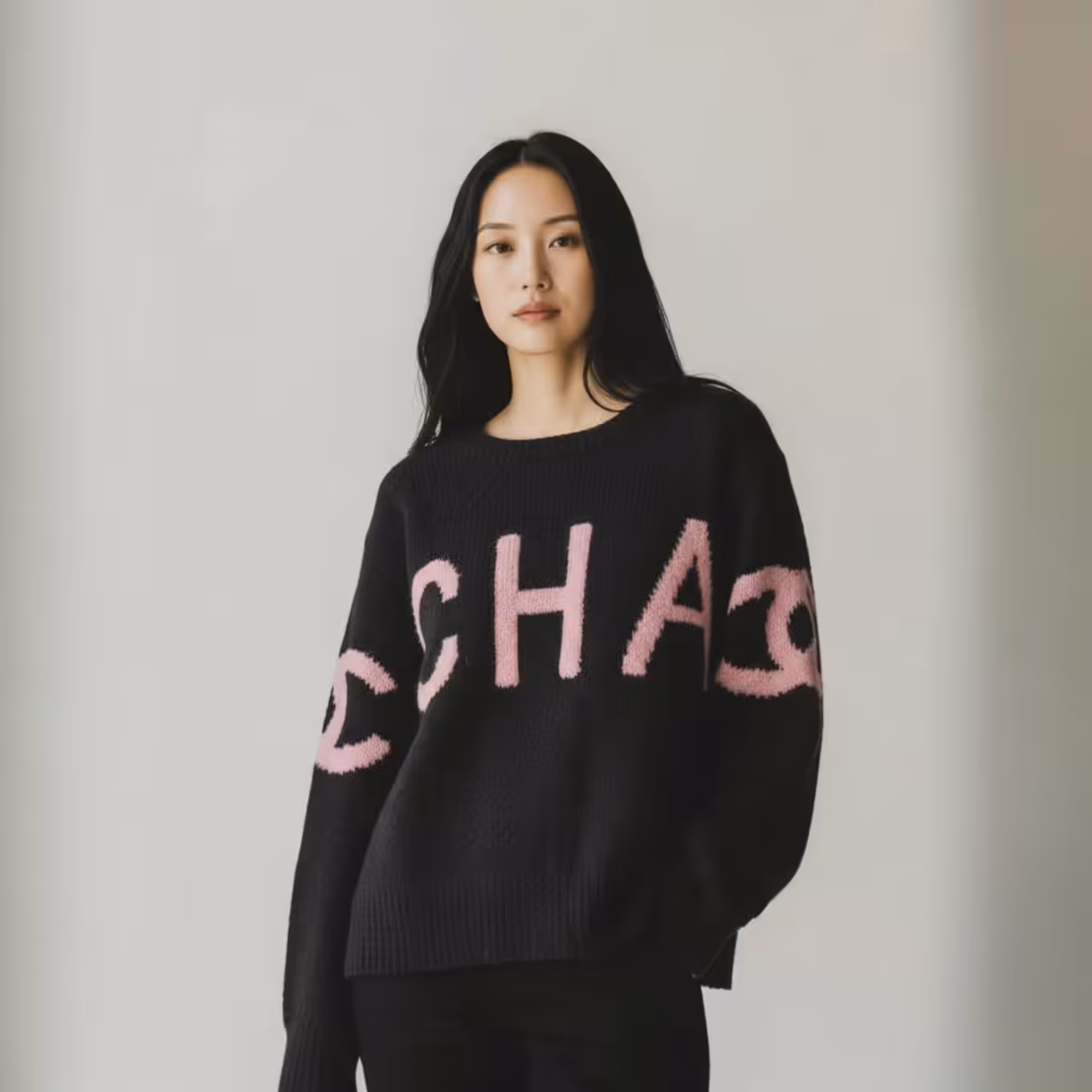 Chanel Knitted Full Sleeve Warm Pullover