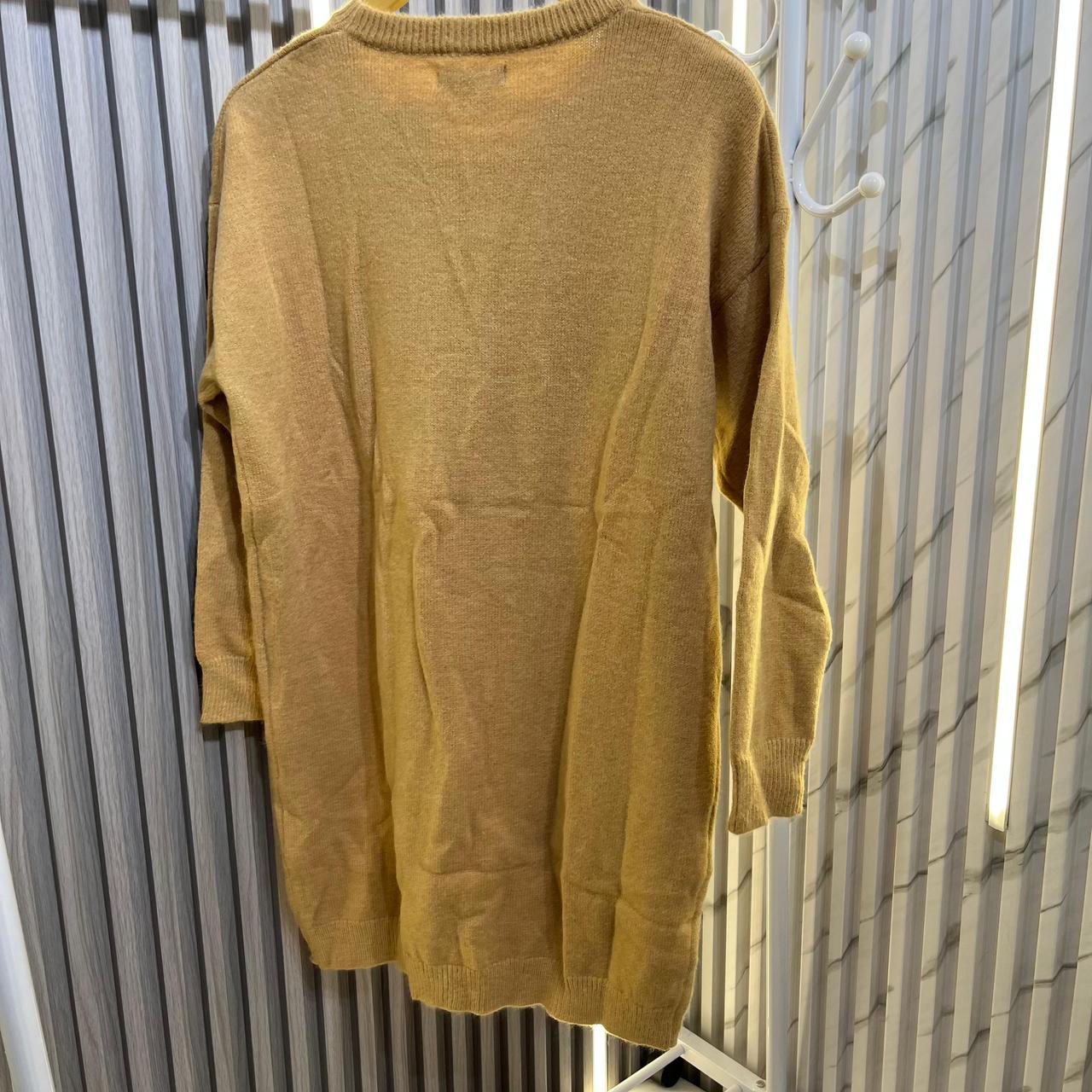 Prada Knitted Khaki Warm Dress With Matching Long Socks