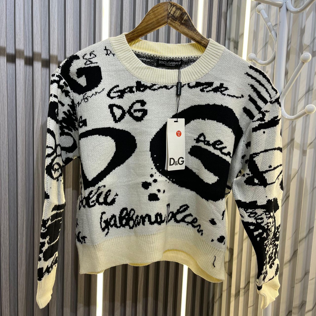 D AND G Knitted Full Sleeve Warm Pullover For Women