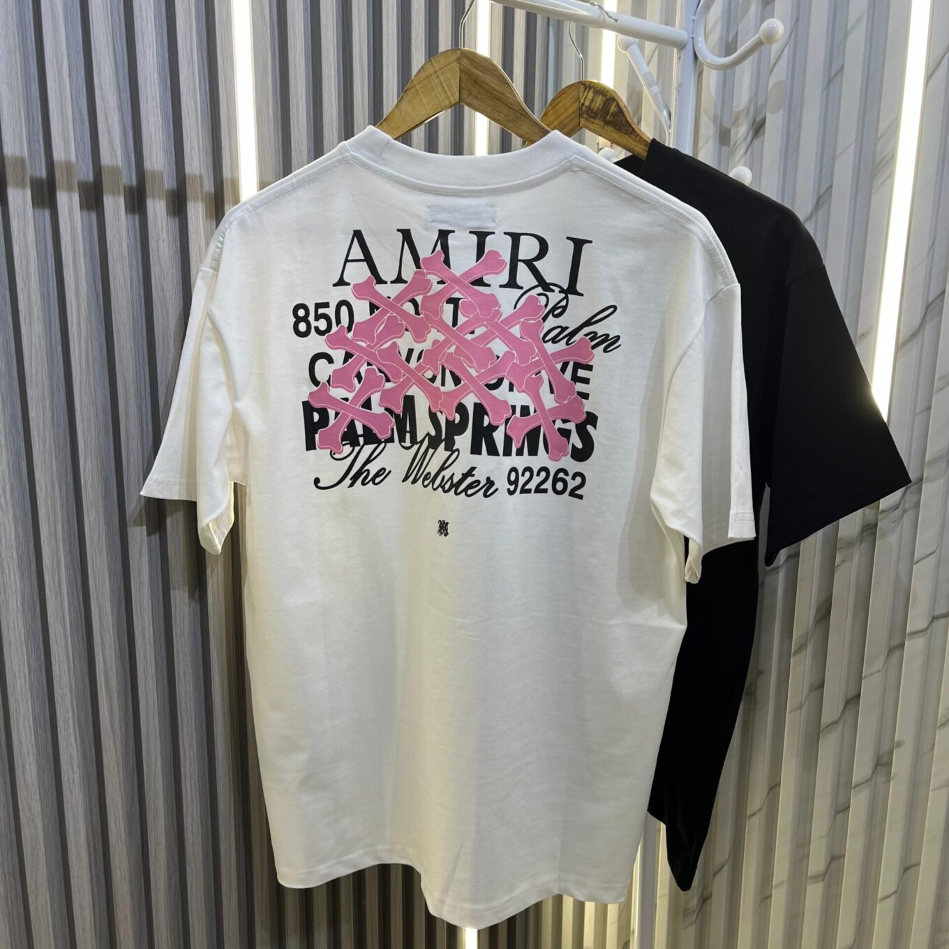Amiri 850 North White Oversized Tshirt