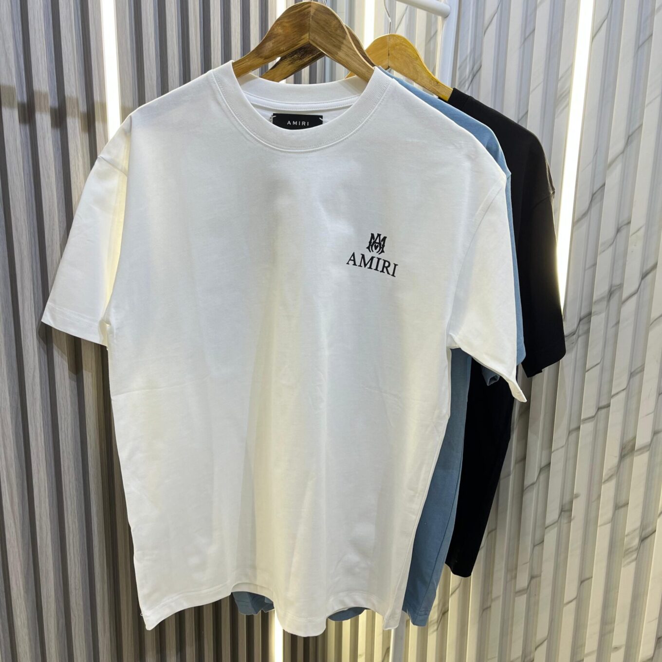 Amiri Casual White Oversized Tshirt