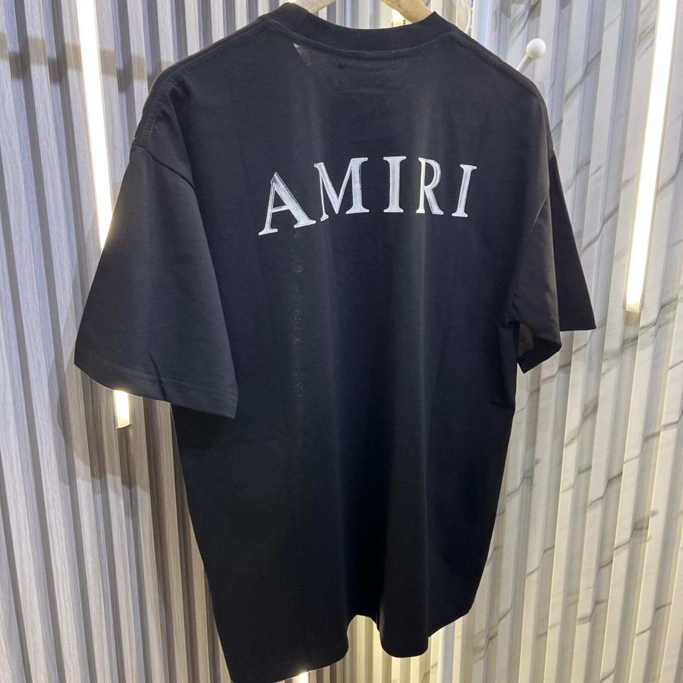 WhatsApp Image 2024-10-25 at 3.16.03 PM Amiri Bones Black Oversized Tshirt