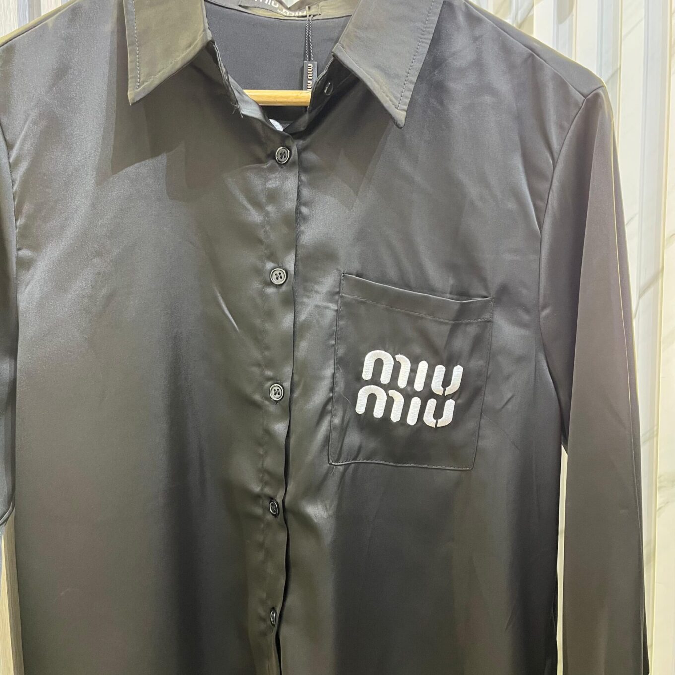 Miu Miu Black Women’s Shirt