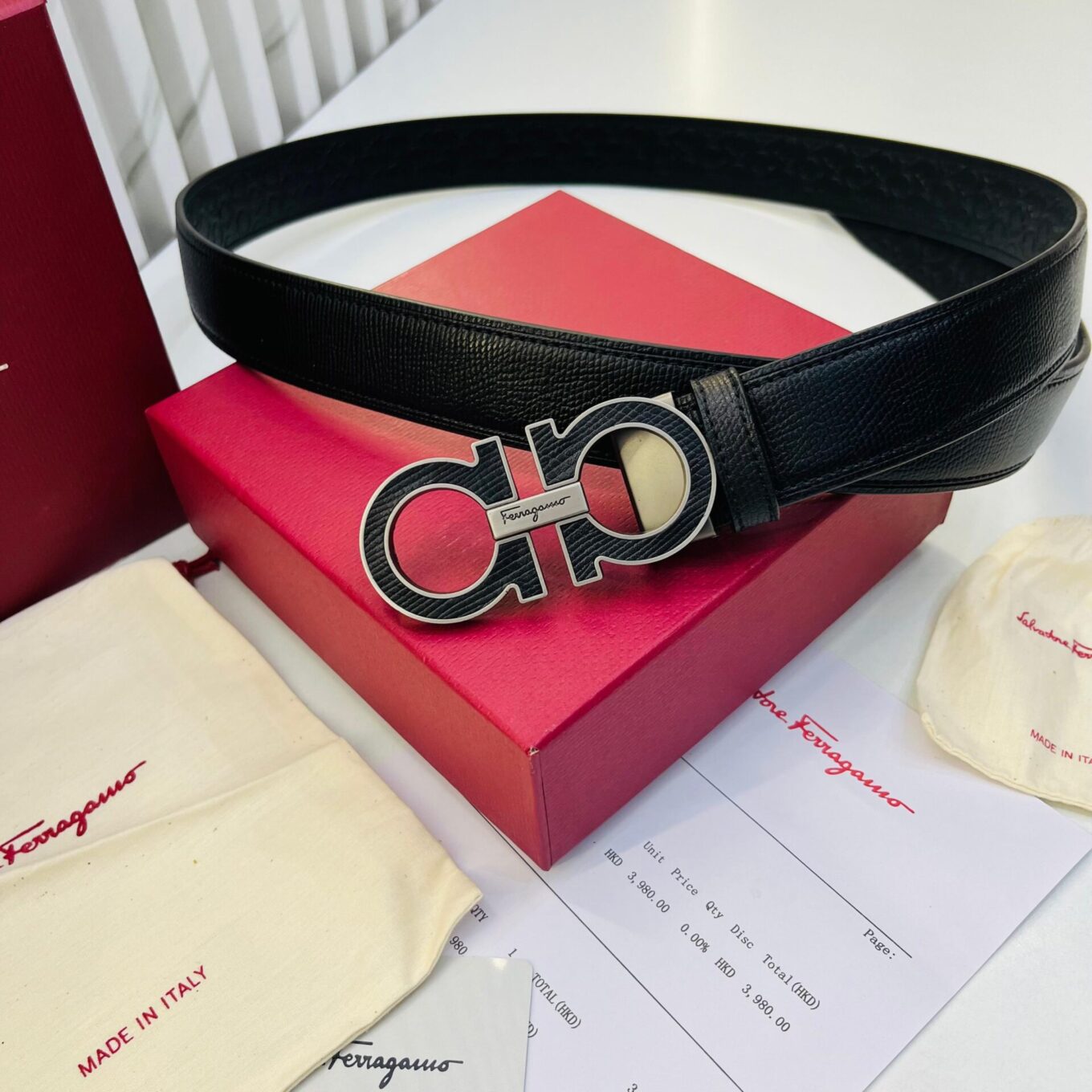 WhatsApp Image 2024-10-26 at 6.02.13 PM Salvatore Ferragamo Black Premium Men’s Belt