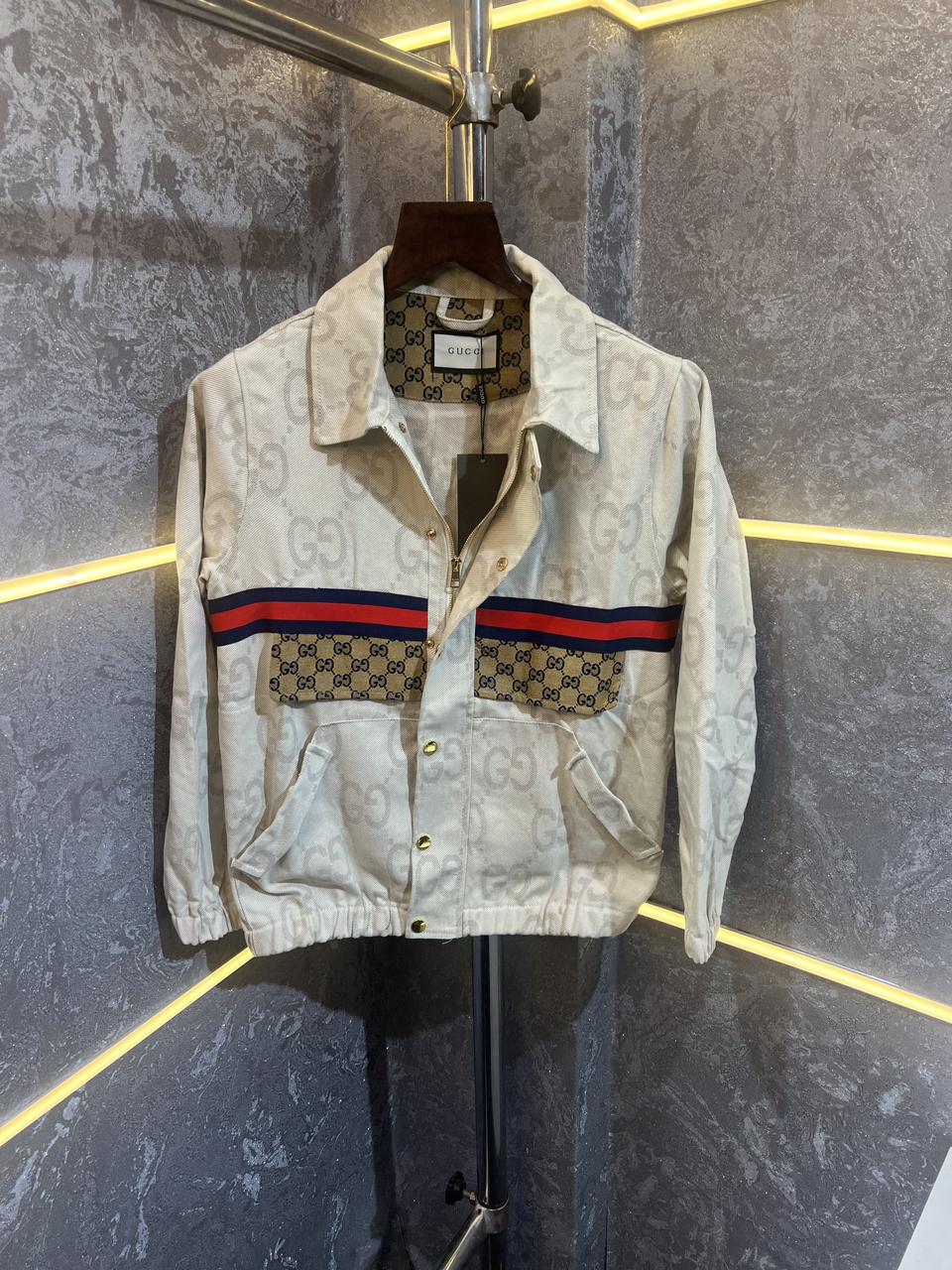 WhatsApp Image 2024-11-07 at 9.07.13 PM Gucci Beige White Jacket For Men