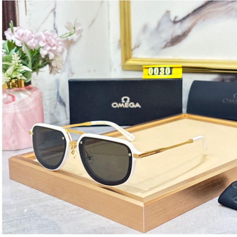O.M.E.G.A White Premium Sunglass