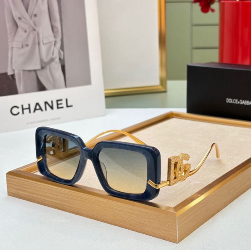 D&G Blue Women Premium Sunglass