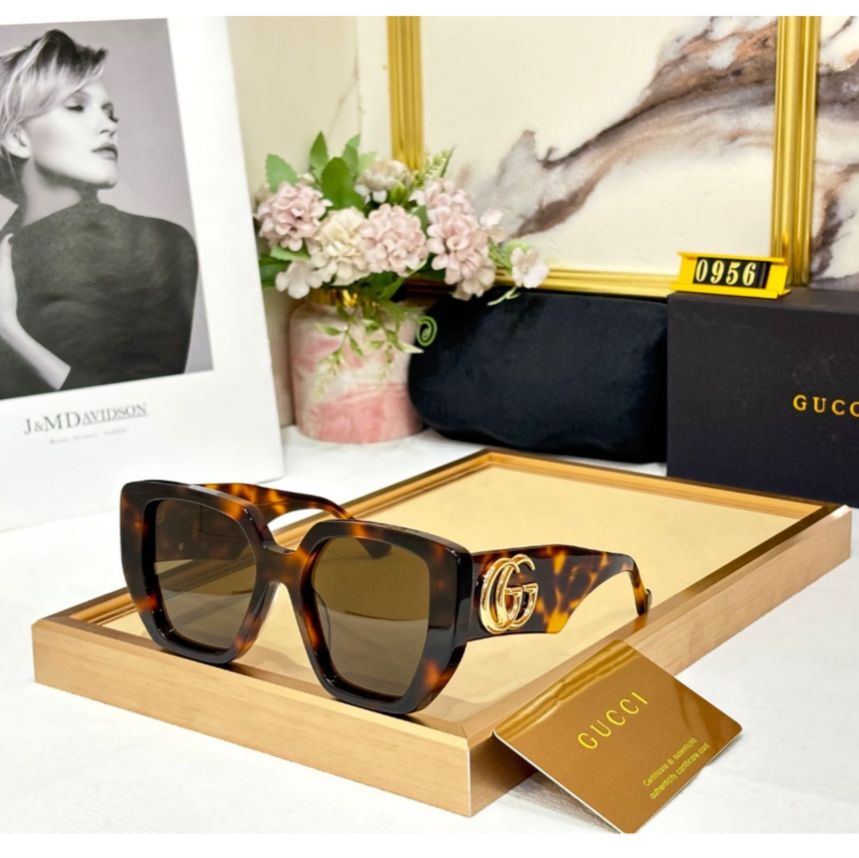 Gucci Brown Women Premium Sunglass