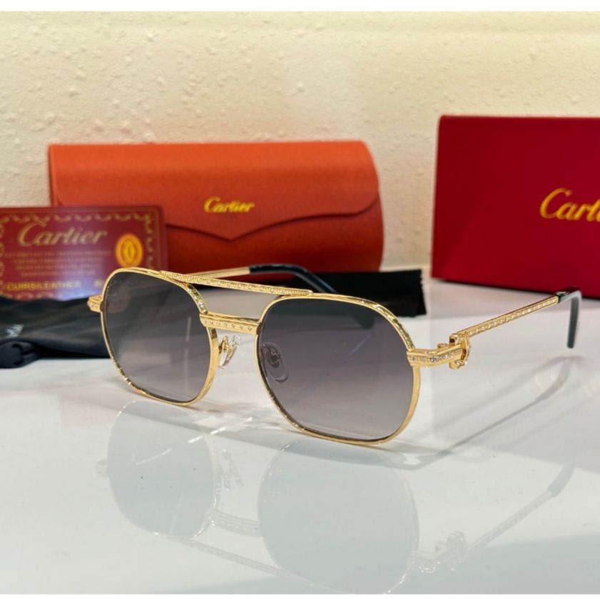Cartier Tinted Unisex Premium Sunglass