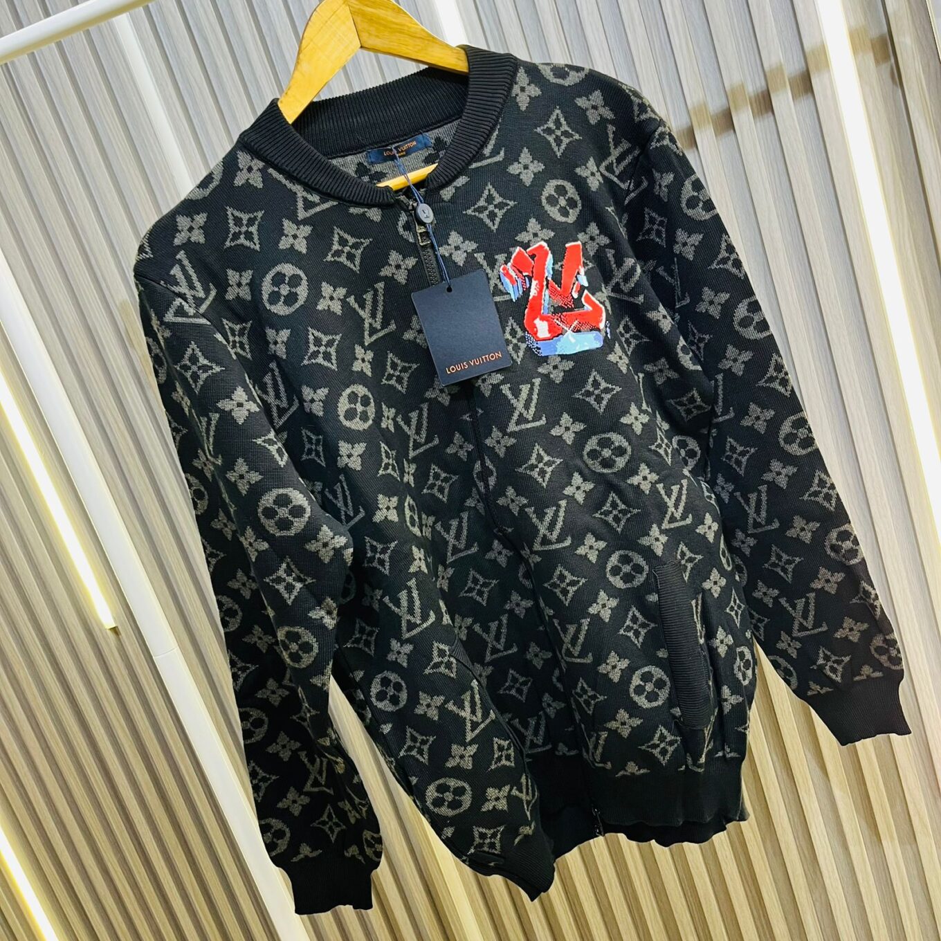 Louis Vuitton Graffiti Zip Sweater