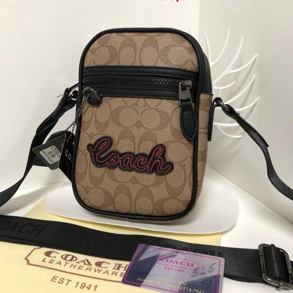 Coach Apricot Crossbody Small Messenger Bag