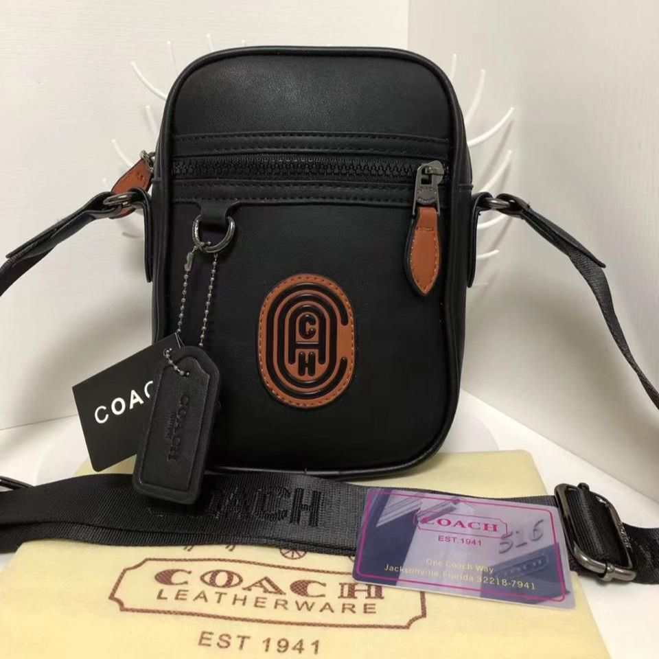 Coach Black Crossbody Small Messenger Bag