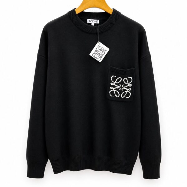 Loewe Black Unisex Warm Sweater