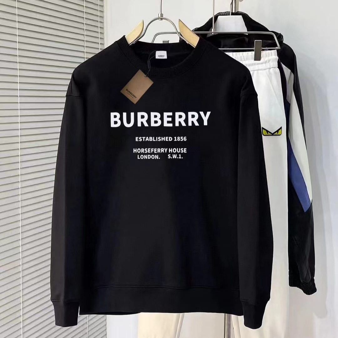 Burberry Horseferry Black Sweatshirt