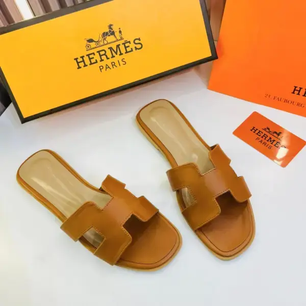 Hermes Oran BrownSandal