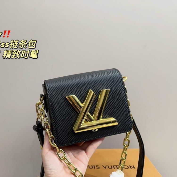 WhatsApp Image 2025-01-31 at 1.56.35 AM Louis Vuitton Twist Black Mini Sling Bag (With Double Box)