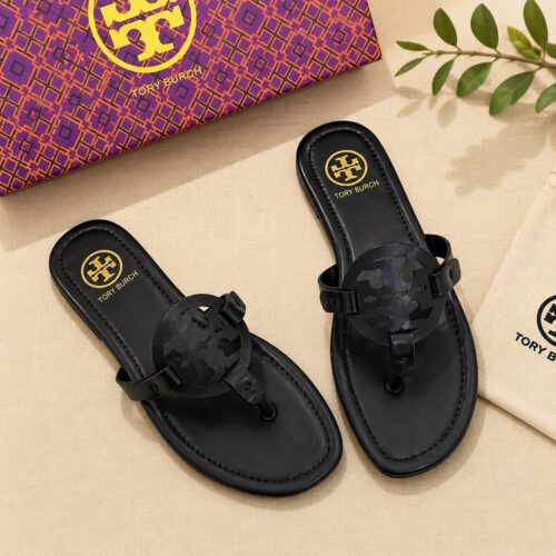 WhatsApp Image 2026-06-09 at 12.44.32 Tory Burch Miller Black Slip On Flat