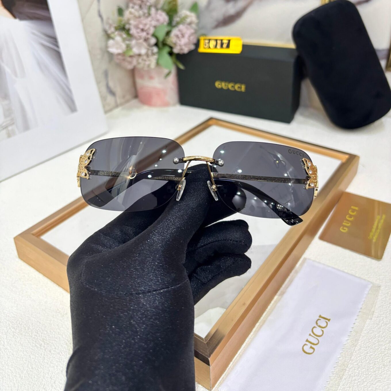 Gucci Butterfly Sunglass For Women