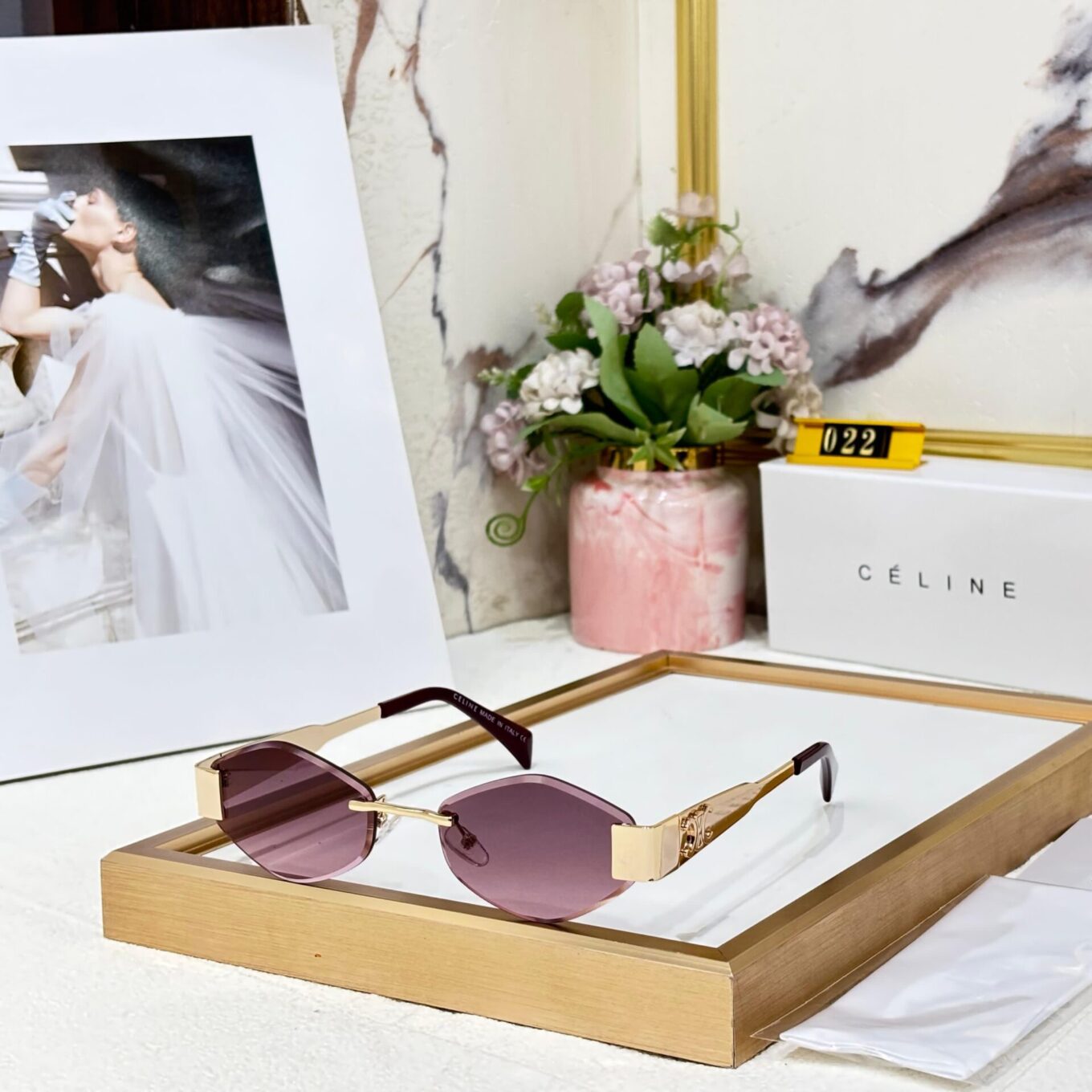 Celine Hexagon Women Sunglass