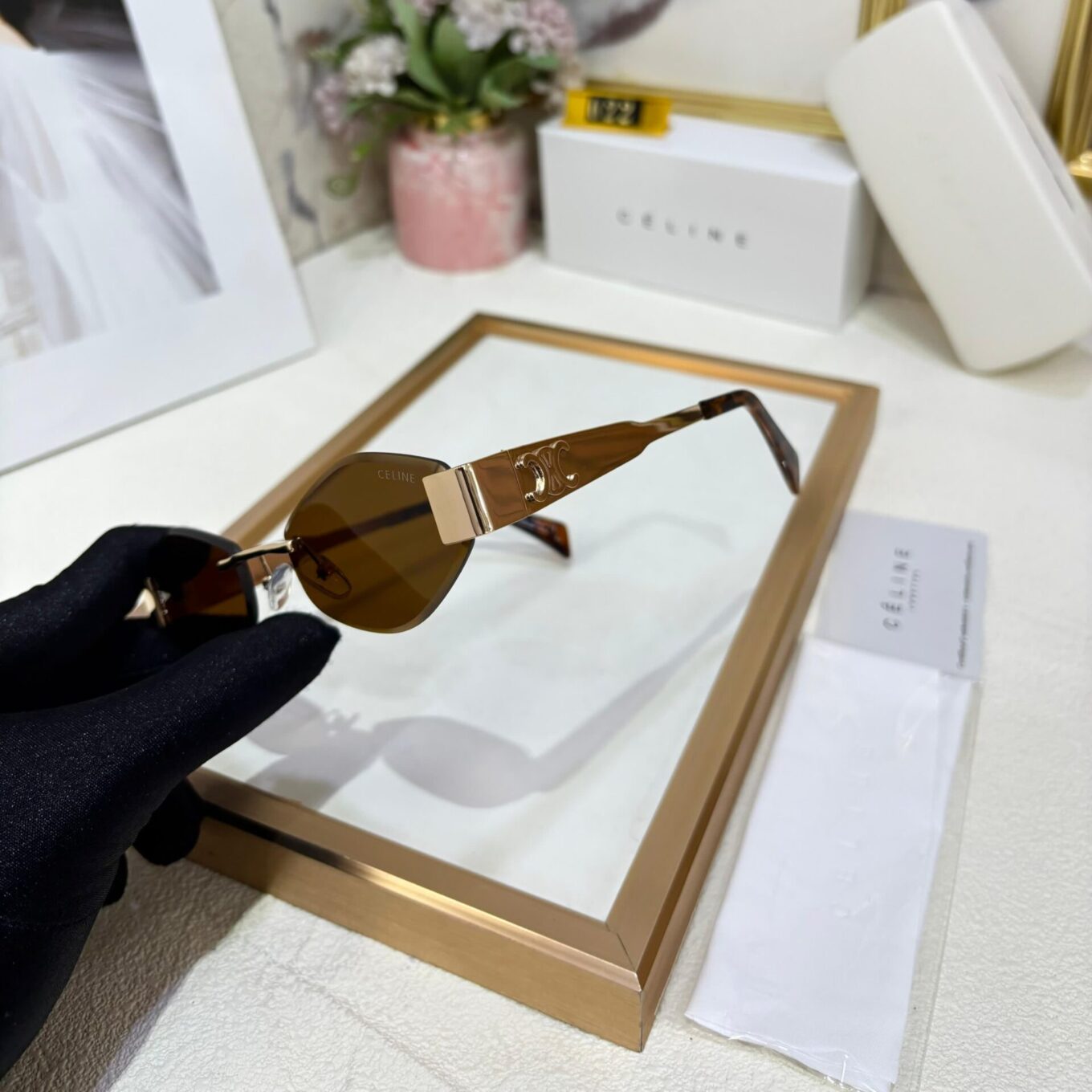 Celine Hexagon Women Sunglass