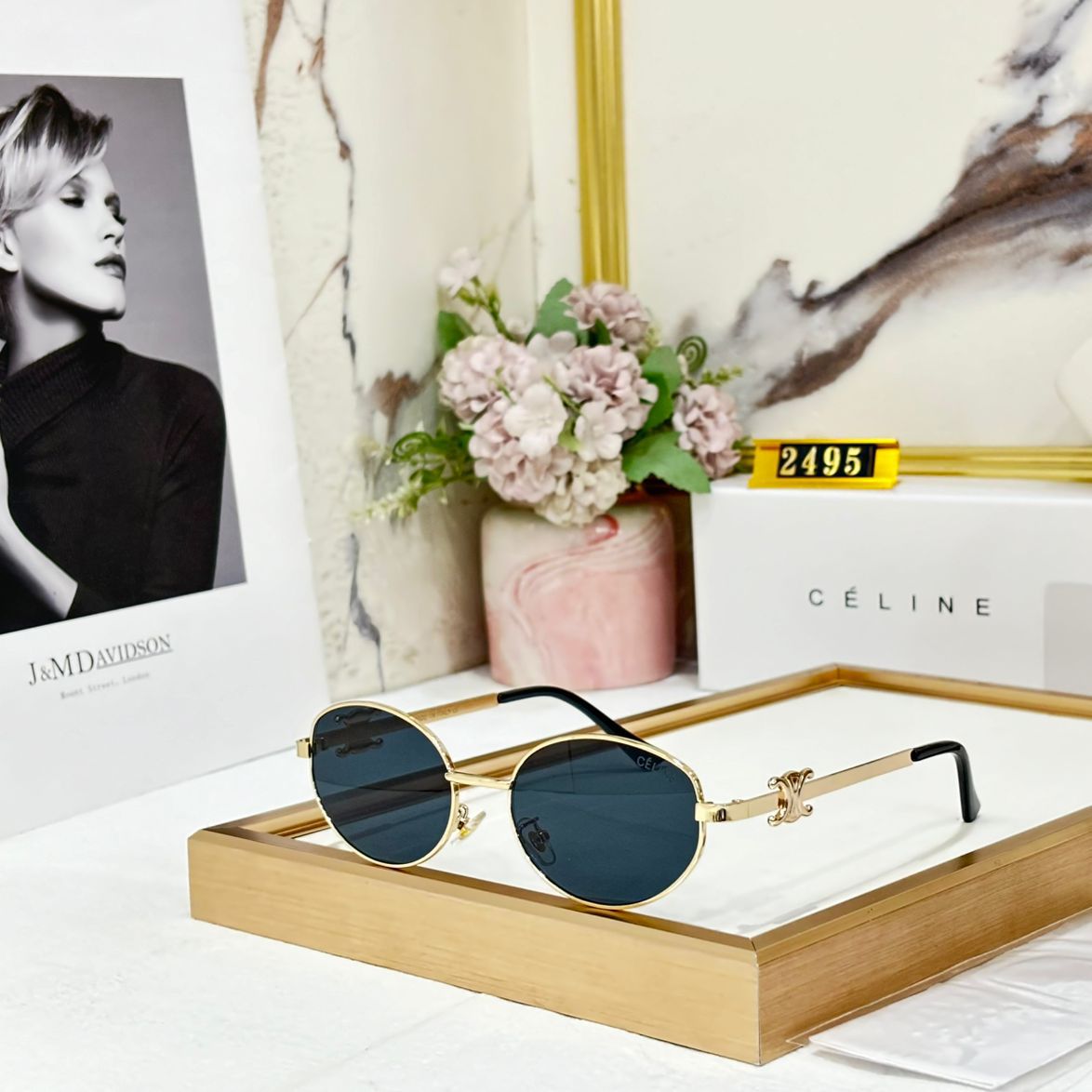 Celine Oval Women Sunglass