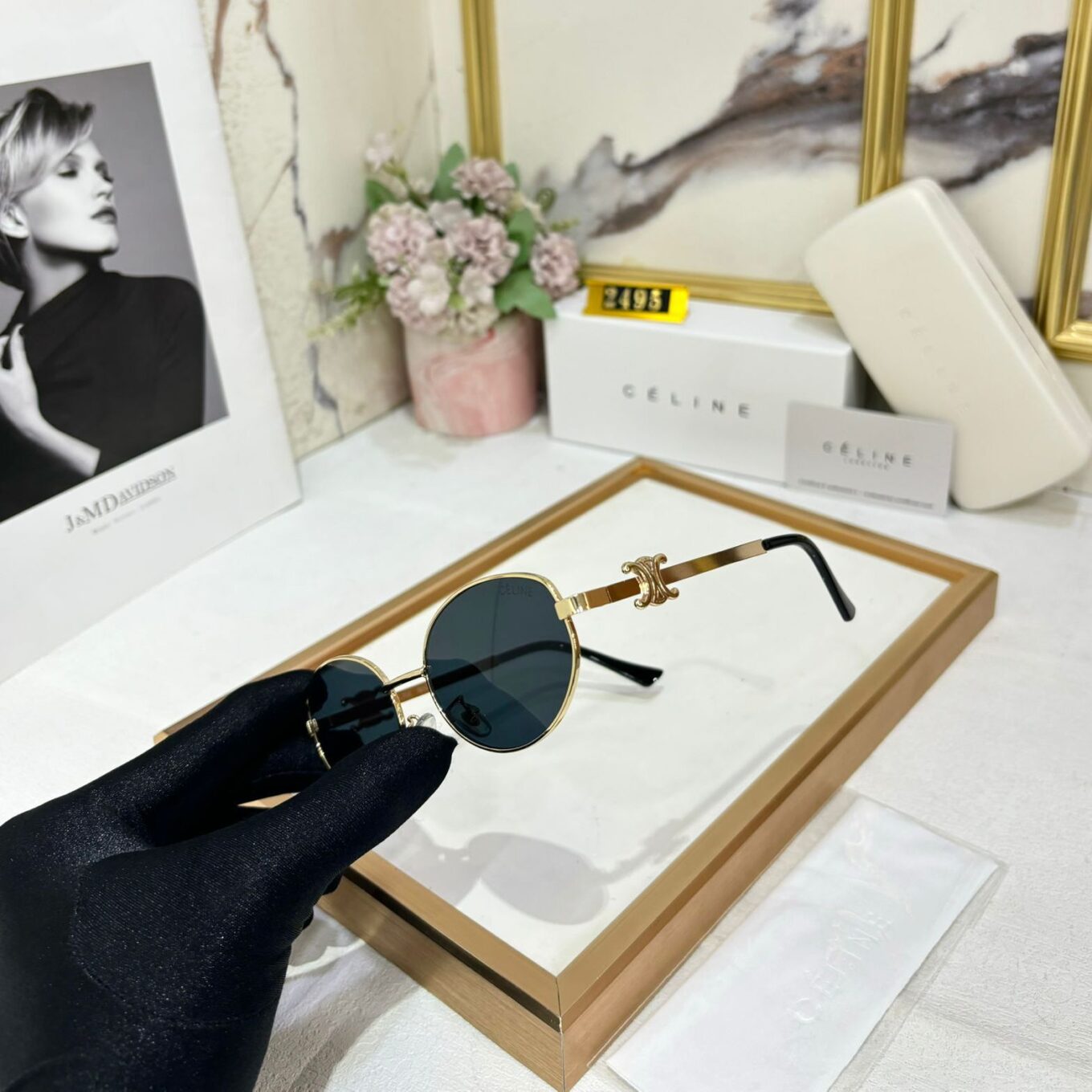 Celine Oval Women Sunglass