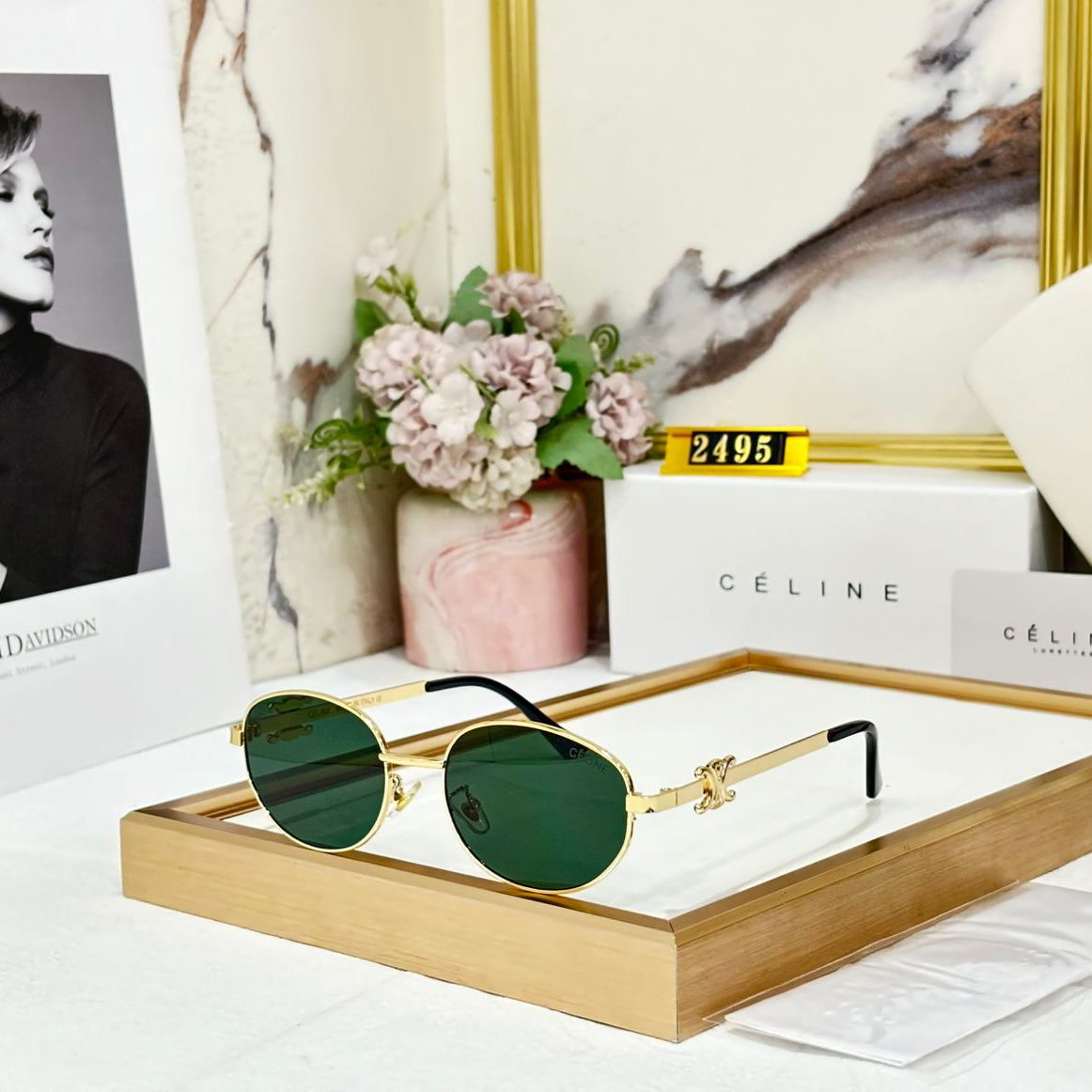 Celine Oval Women Sunglass