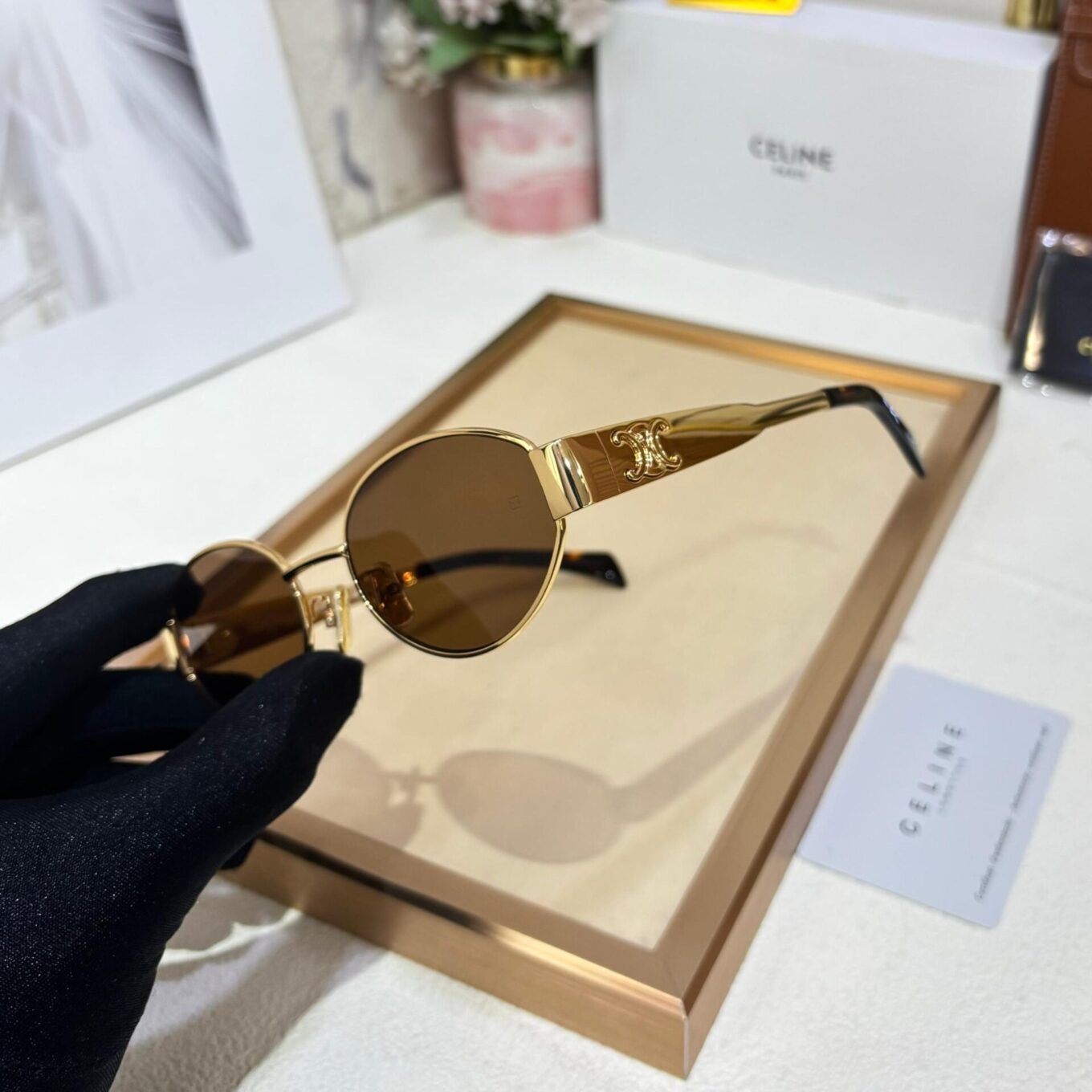 Celine Oval Women Sunglass