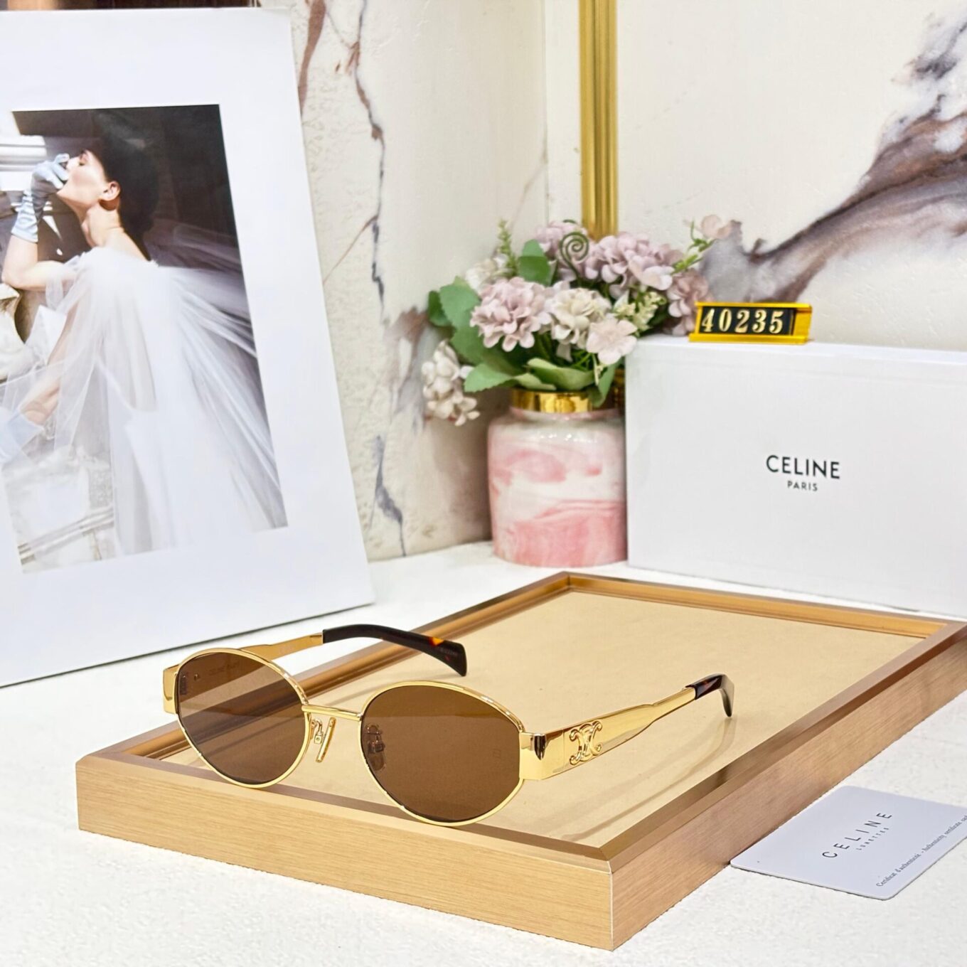 Celine Oval Women Sunglass