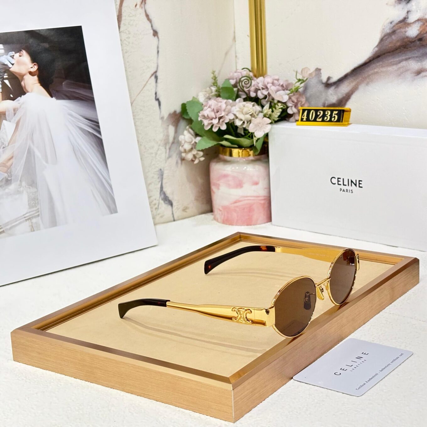 Celine Oval Women Sunglass