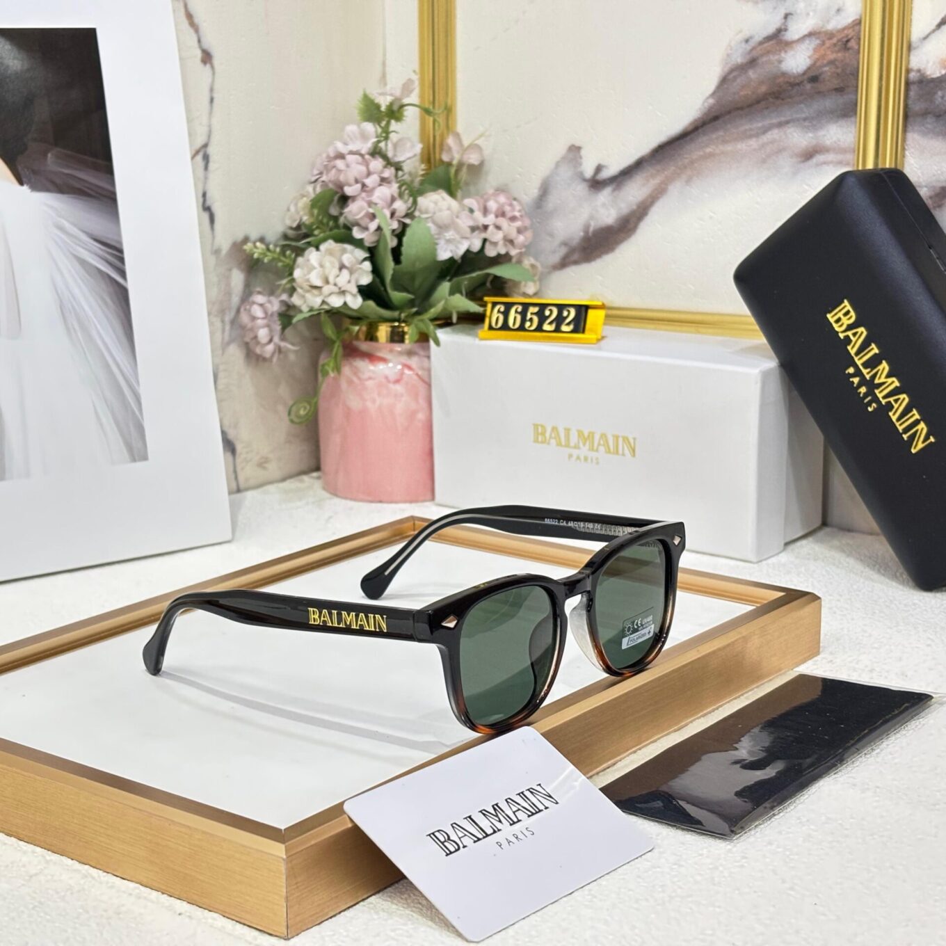 Balmain Polarized Wayfarer For Men