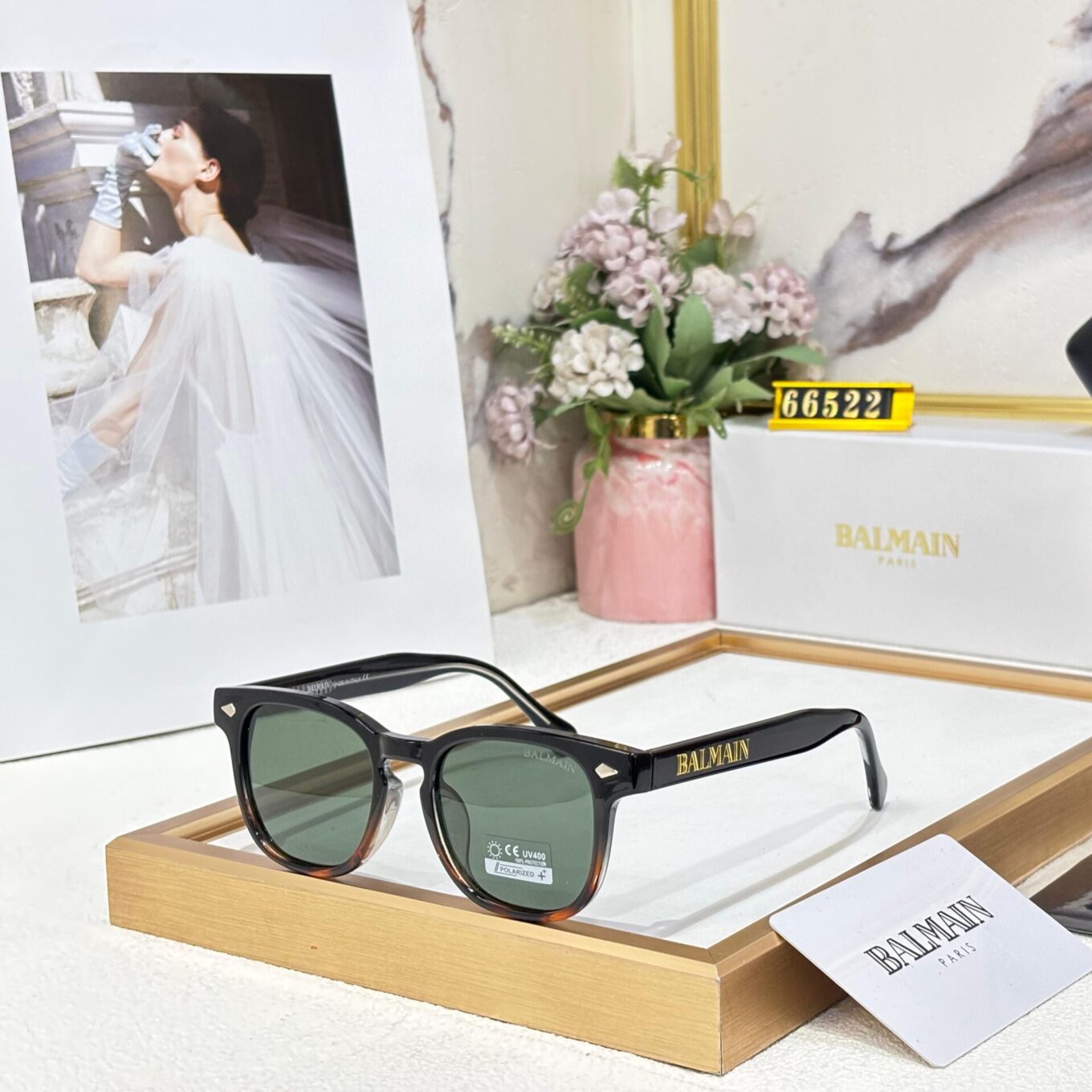 Balmain Polarized Wayfarer For Men