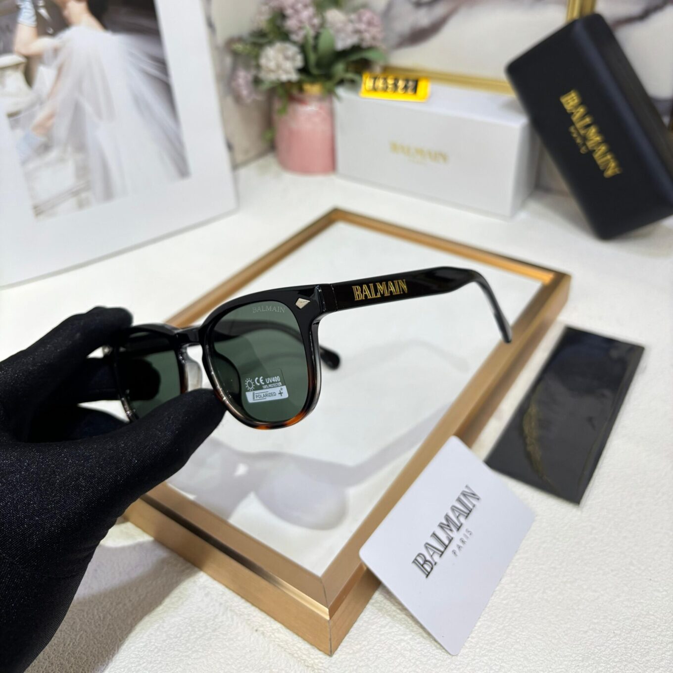 Balmain Polarized Wayfarer For Men