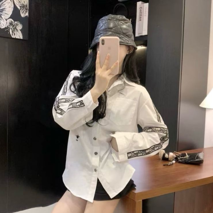 Christian Dior White Shirt  For Women