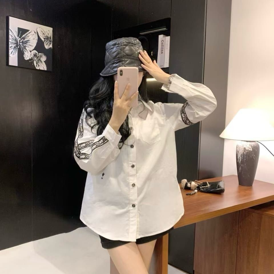 Christian Dior White Shirt  For Women
