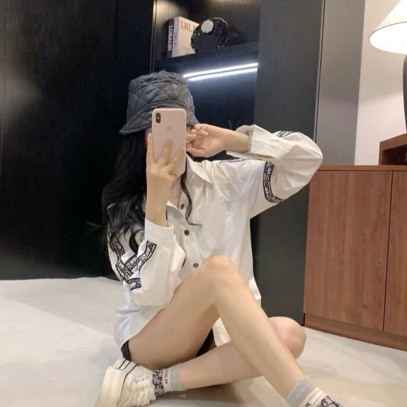 Christian Dior White Shirt  For Women