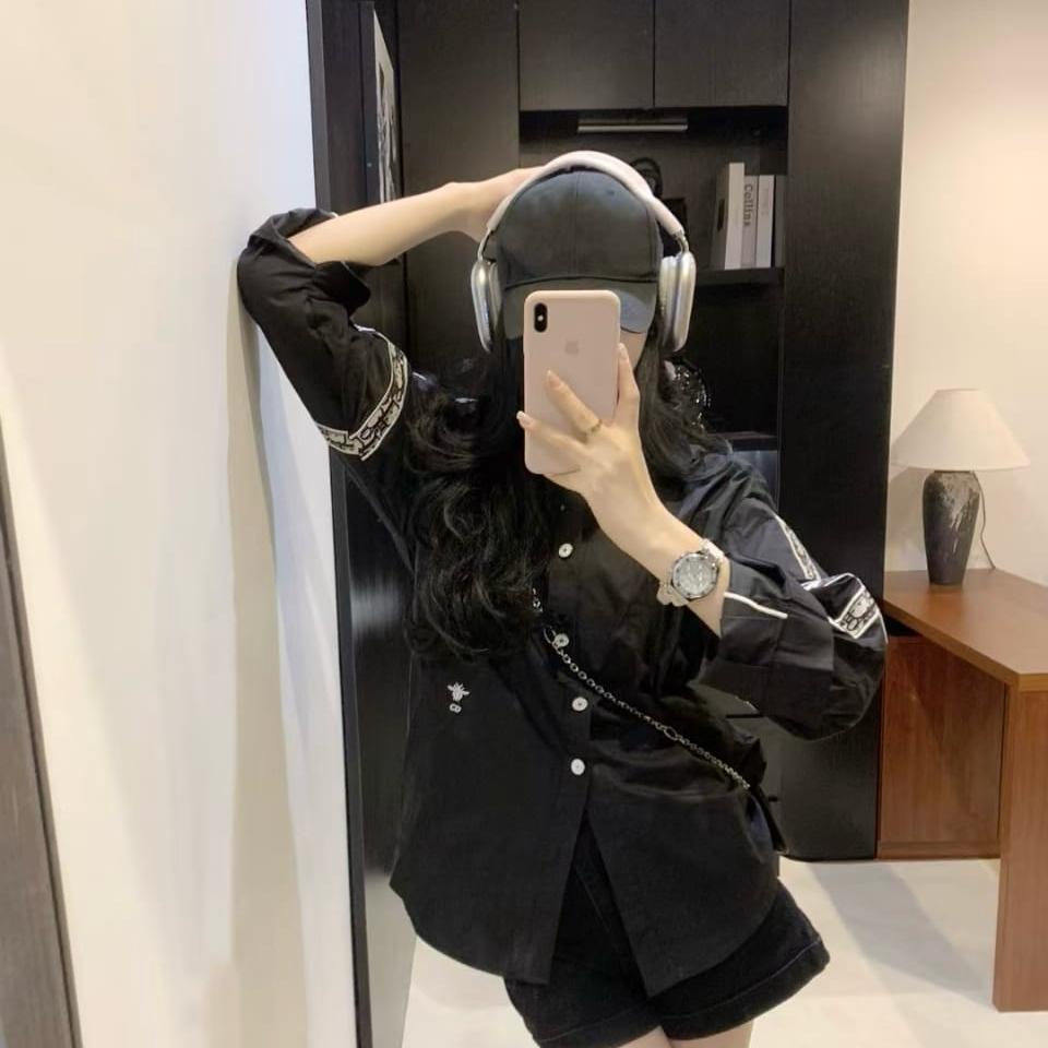 WhatsApp Image 2025-02-14 at 5.14.09 PM (2) Christian Dior Black Shirt For Women