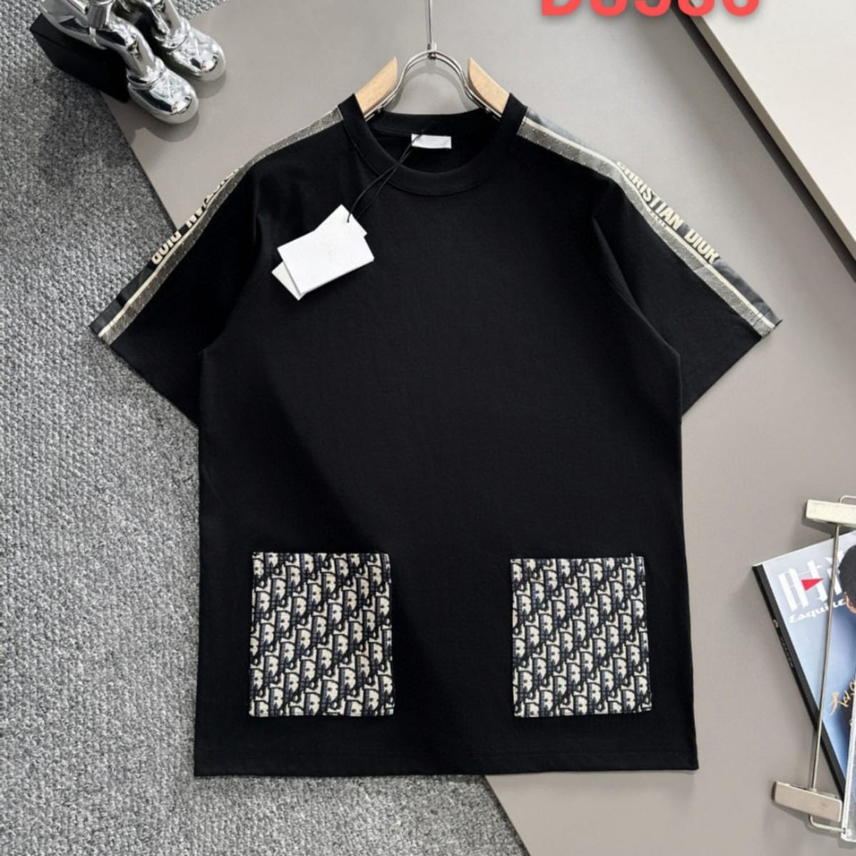 WhatsApp Image 2025-02-16 at 5.51.33 PM Dior Black Oversized Tshirt For Men