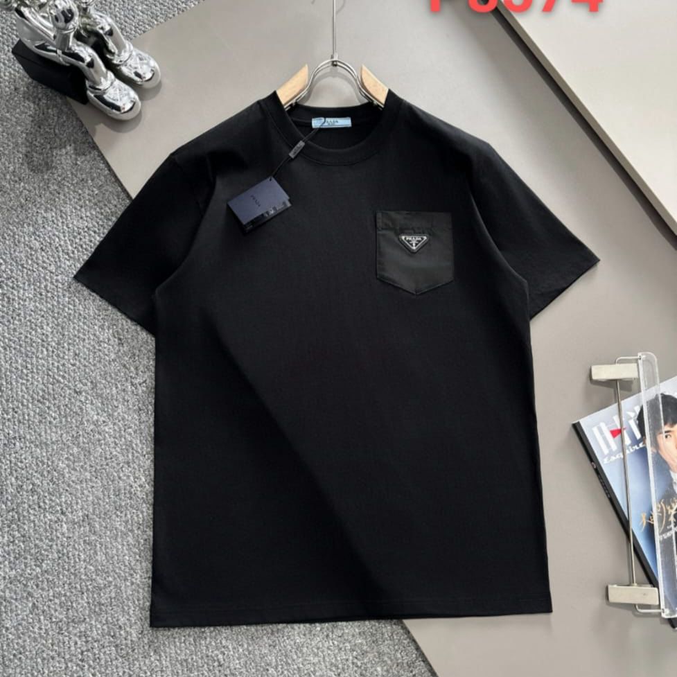 Prada Black Oversized Tshirt  For Men