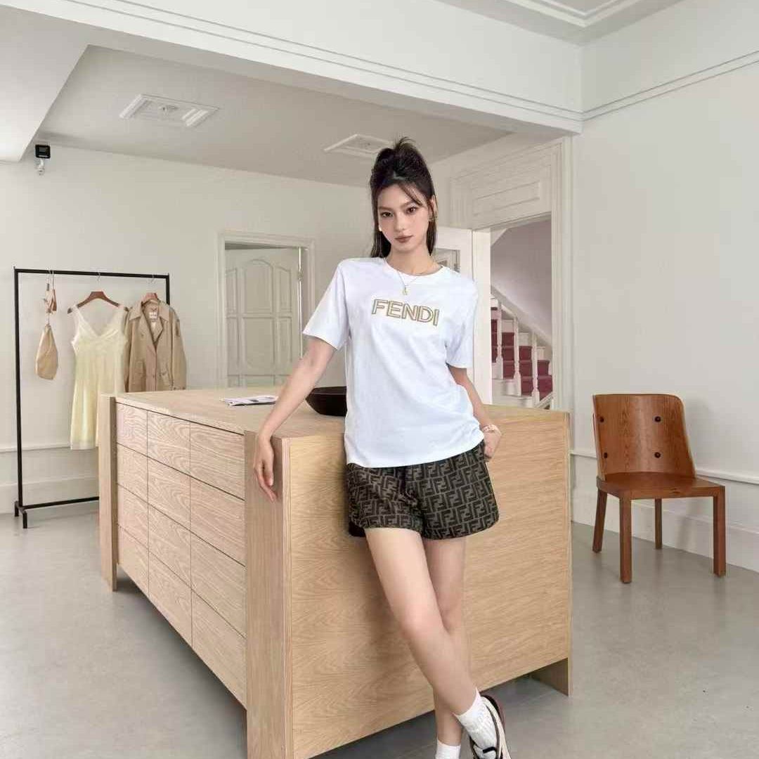 WhatsApp Image 2025-02-18 at 4.36.24 PM Fendi White Oversized T-shirt For Women