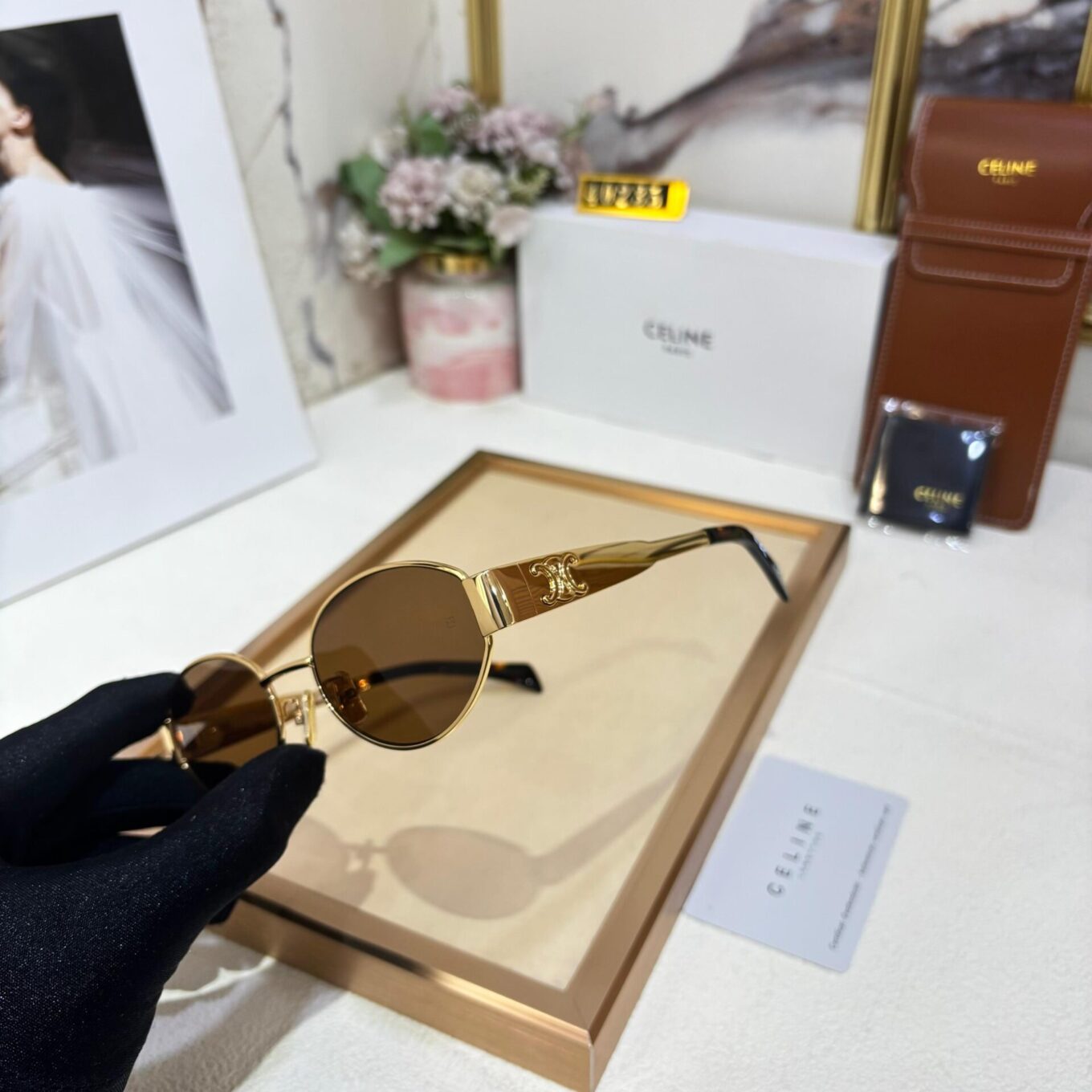 WhatsApp Image 2025-02-18 at 8.00.20 PM (1) Celine Unisex Premium Sunglass