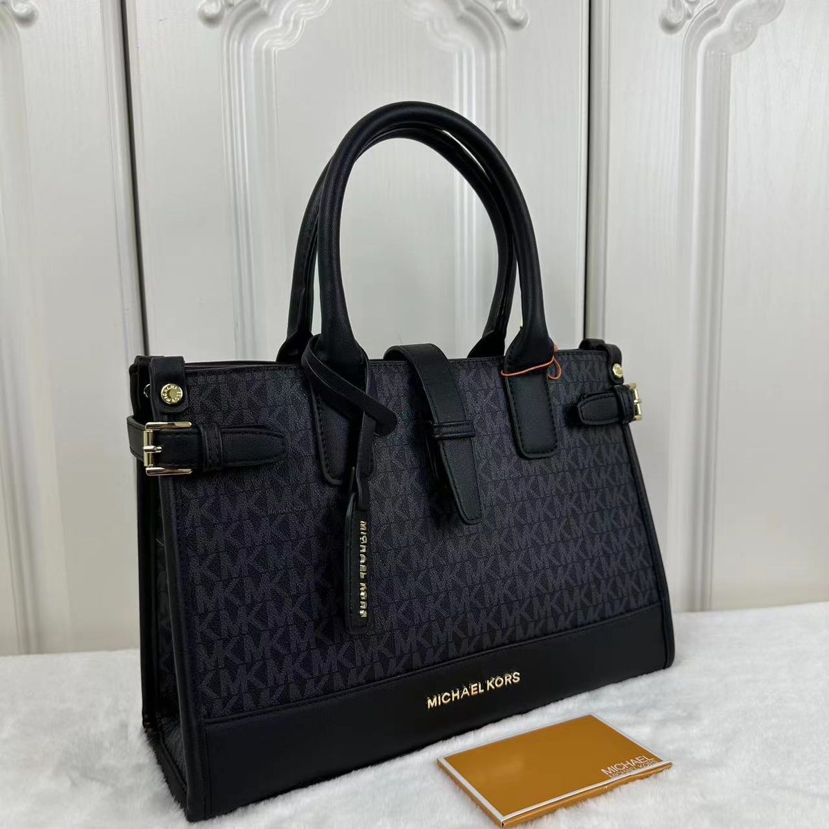 Michael Kors Mercer Black Handbag