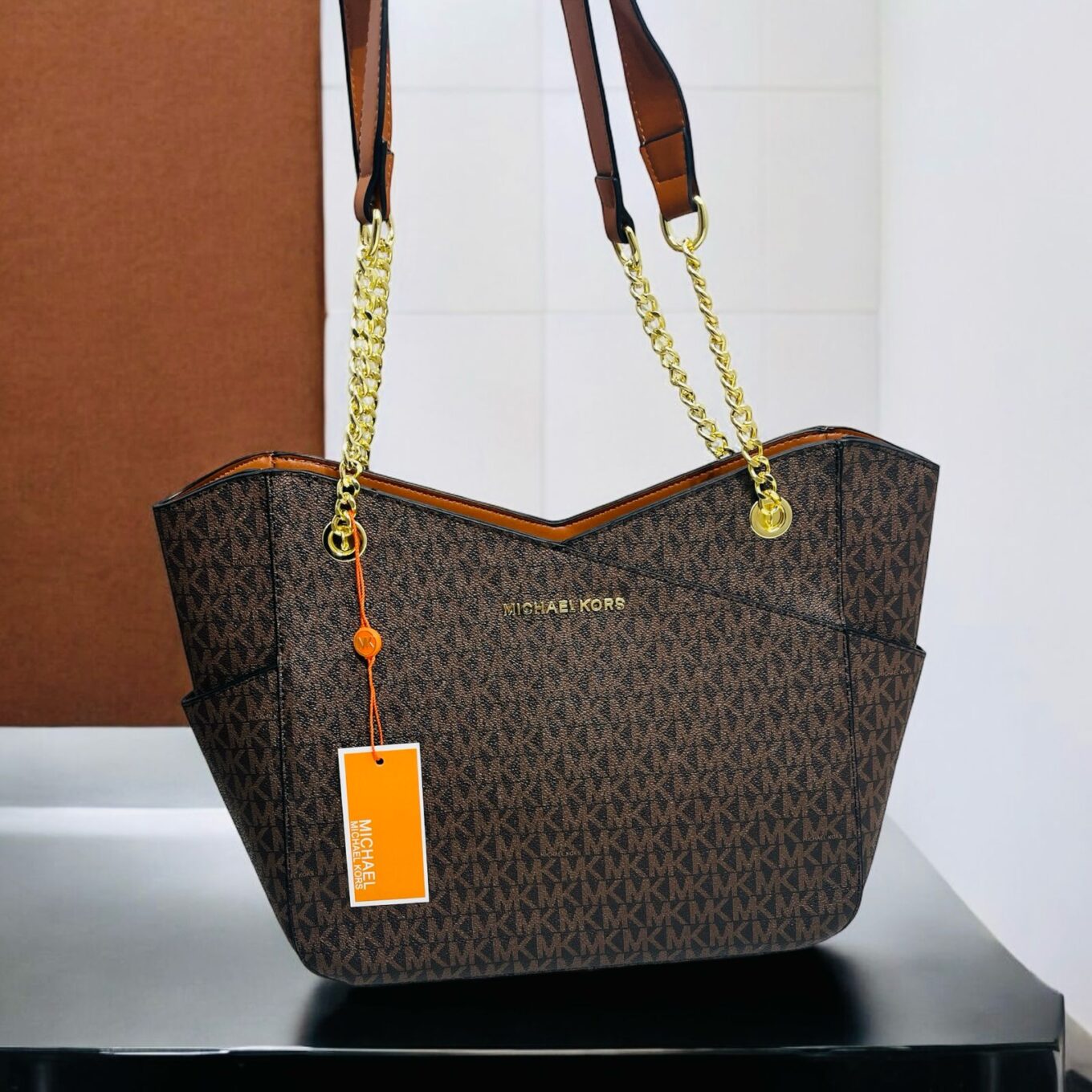 WhatsApp Image 2025-02-24 at 5.48.10 PM Michael Kors Coffee Jetset Travel Tote Bag