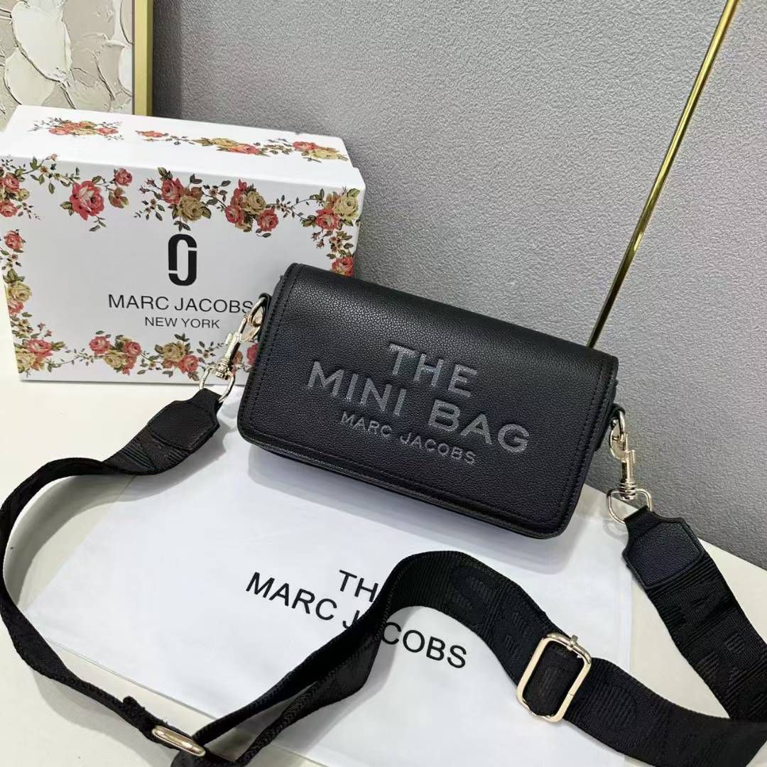 Marc Jacobs Black The Mini Bag (With Box)