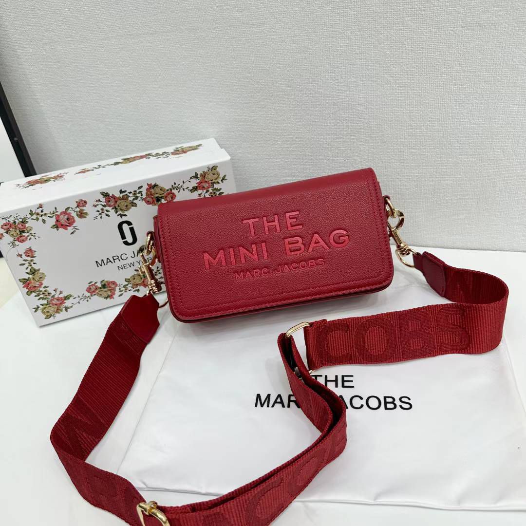 Marc Jacobs Wine The Mini Bag (With Box)