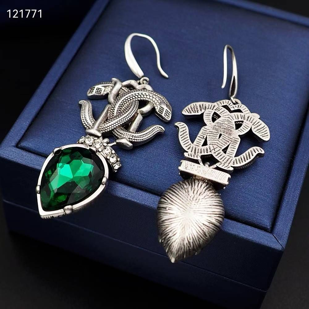 Roberto Cavalli Green Earring