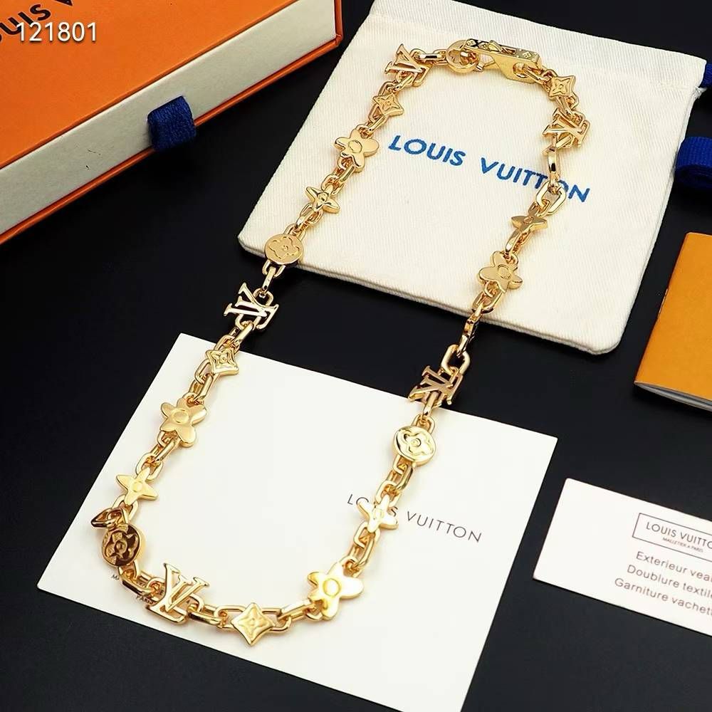 Louis Vuitton Crazy In Lock Necklace